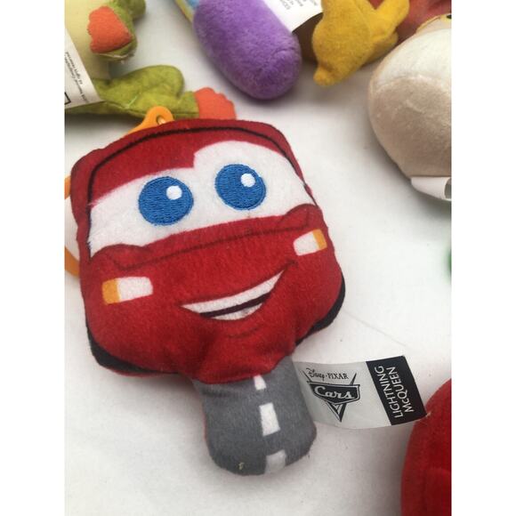 14 Pcs Mini Stuffed Small Plush Animal Miniature toys USED SEE PHOTO - Picture 11 of 11